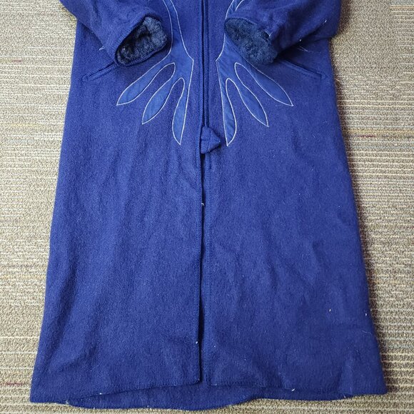 Vintage LA PARKA Lundstrom Long Wool Coat (XL - 44) - Picture 7 of 11